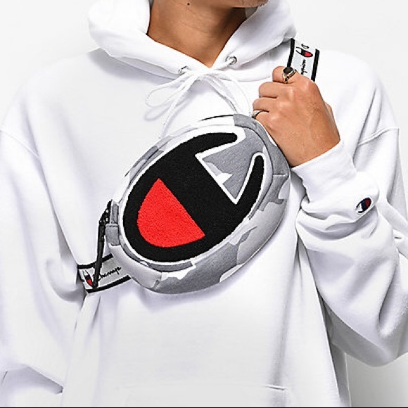 Champion White Camo Fanny Pack✨ - Picture 2 of 4